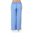 thumbnail image 2 of UltraSoft Medical Nurse Uniform Womens Junior Fit 5 Pocket Scrub Pant - PETITES 38125-Small (Ceil Blue), 2 of 3