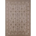 thumbnail image 1 of Ahgly Company Indoor Rectangle Mid-Century Modern Khaki Rose Pink Oriental Area Rugs, 3' x 5', 1 of 6