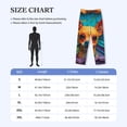 thumbnail image 4 of Balery Colorful Textured Chihuahua Pantalones de pijama para hombre, pijama ultraligero, pantalón de descanso-X-Large, 4 of 6