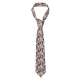 thumbnail image 1 of Gaeub Cravate Jacquard Tissée Classique pour Hommes Imprimé Chevaux Colorés Parfaite pour Mariages et Fêtes, 1 of 7