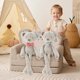 thumbnail image 5 of Lindo oso de peluche con diseño de elefante de 53 cm, muñeco de peluche suave, almohada perfecta para dormir para niños., 5 of 5