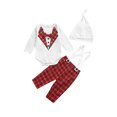 thumbnail image 1 of FOCUSNORM Pantalon à Manches Longues Bébé Garçon avec Chapeau, 1 of 7
