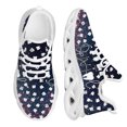 thumbnail image 1 of Zapatos planos de plataforma ligeros para mujer, de nuevo estilo, con diseño de cielo estrellado y dental oscuro, zapatillas de malla para mujer, 1 of 6