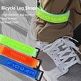 thumbnail image 4 of Bicycle Bands Wristbands for Cycling Running Arm Wrist Ankle Bands Leg Straps and as Bike Pants Cuff Clip, 4 of 9