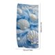 thumbnail image 3 of Toalla de playa con temática marina: estrellas de mar, conchas y tortuga marina. Toalla de microfibra absorbente de secado rápido para nadar, surfear y usar junto a la piscina., 3 of 6