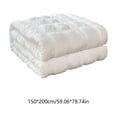 thumbnail image 3 of YiJuHui Stylish Voile Washed Summer Quilt | Cloud Soft Gauze Bedding | Lightweight Breathable Cooling Cover | All Season Comforter for Bedroom & Guest Room, 3 of 6