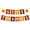 Thanksgiving Turkey Pumpkin Banner #1, variant on Thanksgiving Turkey Pumpkin Banner,Harvest Festival Cardstock Garland with Give Thanks Lettering for Party Background Home Wall and Holiday Scene Decor