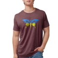 thumbnail image 1 of CafePress - Cool Ukraine Flag Ukrainian Pride Native U T Shirt - Mens Tri-blend T-Shirt, 1 of 1
