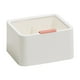 thumbnail image 2 of Caja de almacenamiento de maquillaje con tapa, a prueba de polvo, hisopo desmaquillante, almacenamiento de lápiz labial de escritorio, compartimento doble, caja de almacenamiento de clasificación misc, 2 of 6