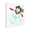 thumbnail image 2 of Wendy Edelson 'Santas Snowmen 2' Canvas Art, 2 of 4