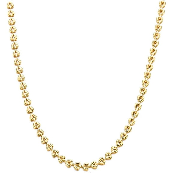 Gold Chain Necklace for Women Dainty Simple Chain Necklace Non Tarnish Gifts for Christmas