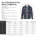 thumbnail image 4 of Rocae Colorful Flowers Print Breathable Sun Protection Hoodie Quick-Dry Lightweight Long Sleeve Hoodie Unisex Running Sports Shirt Small, 4 of 9