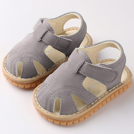 

Wesracia Baby Shoes Sandals Boys Baby With Cute Fashion Summer Flat Cute Soft Girls Beach Shoes Baby Shoes