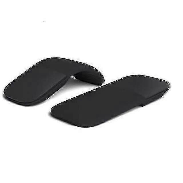 Microsoft Arc Mouse Bluetooth Mouse For Pc Laptops Compatible Windows Mac Chrome Os (thin Light Transportable Tactile)-Black