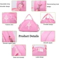 thumbnail image 3 of BTEPSGA Cute Ballet Dance Backpack Tutu Dress Dance Bag Dance Bag Waterproof Small Duffle Bag Ballet Bags Gym Bag, 3 of 6