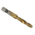 thumbnail image 3 of Combination Tapping Bits, Tap Drill Bit Set Metric Hex Shank  For Wood For Plastic M3,M4,M5,M6,M8,M10, 3 of 8