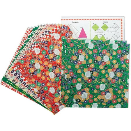 Yasutomo 7312336 Fold 'ems Origami Paper 5.875" 16/pkg-folk Art