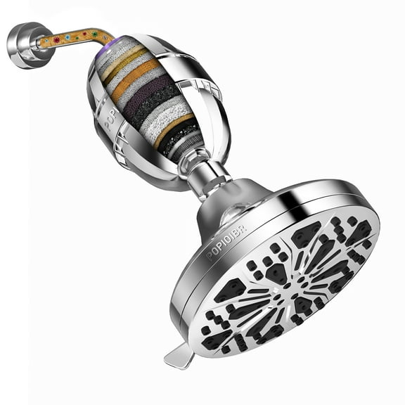 Filtered Shower Head, 20 Stage Shower Head Filter for Hard Water, 8 Modes Water Softener Shower Head with Filters Remove Chlorine and Harmful Substances