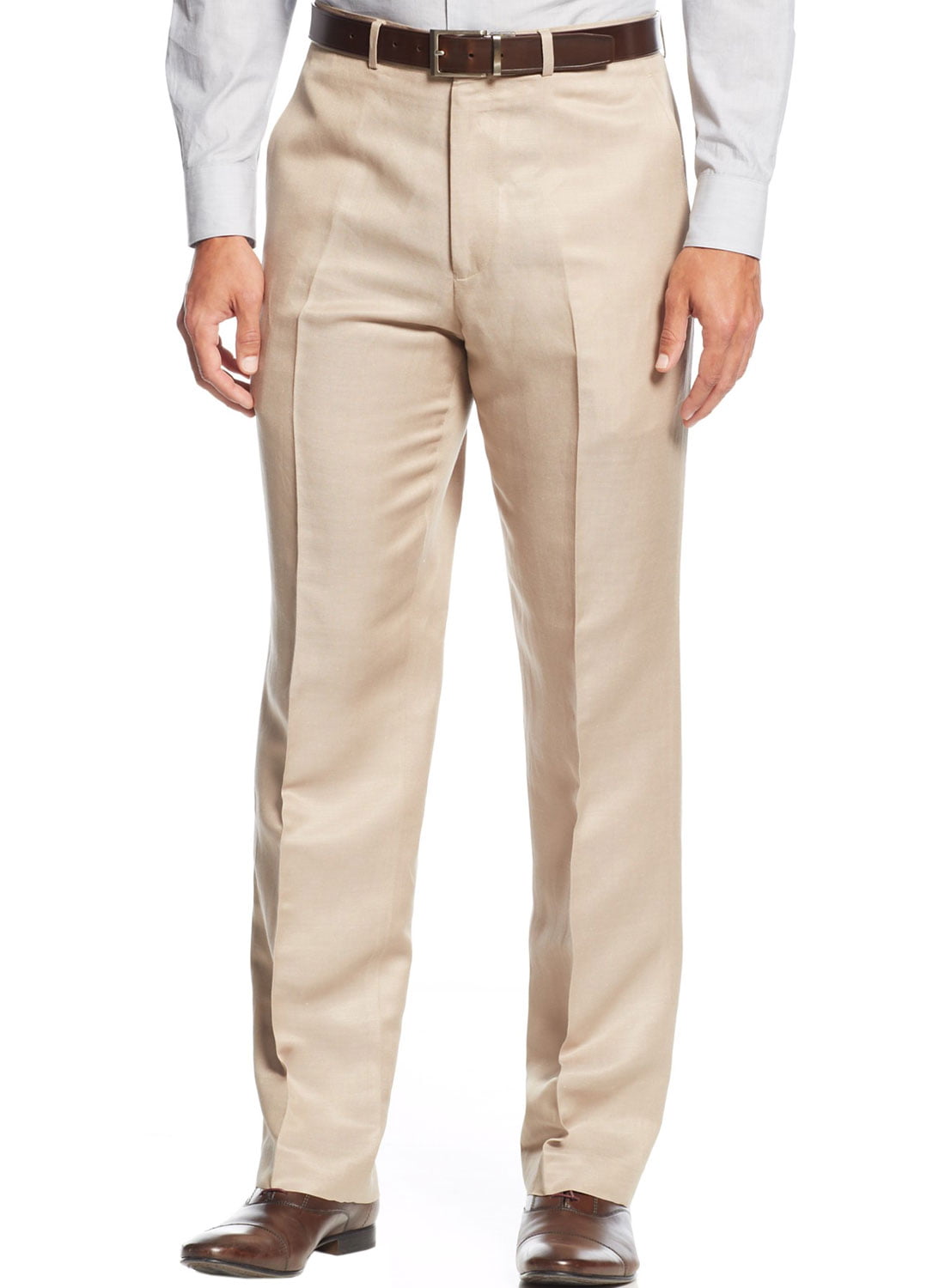 Kenneth Cole - KENNETH COLE New York Dress Pants 38 x 30 Tan Slim Fit ...