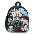 thumbnail image 1 of Demon Slayer Backpack Lightweight School Bags Bookbag Travel Hiking Camping Daypack, 1 of 6