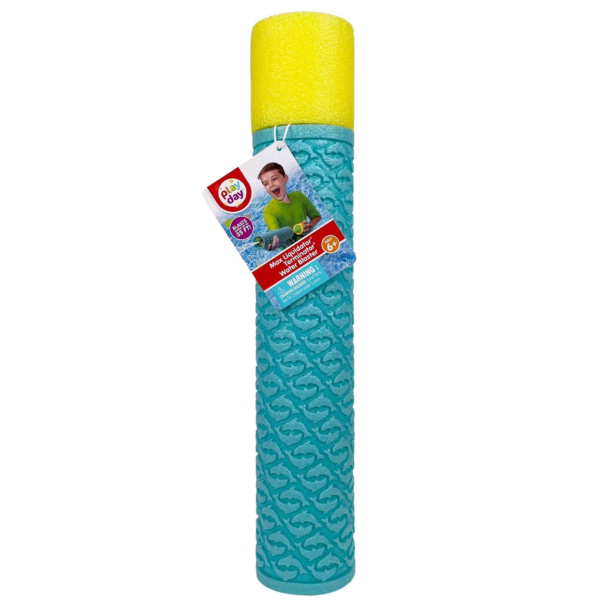 Play Day Max Liquidator Terminator Water Blaster, Yellow-Teal
