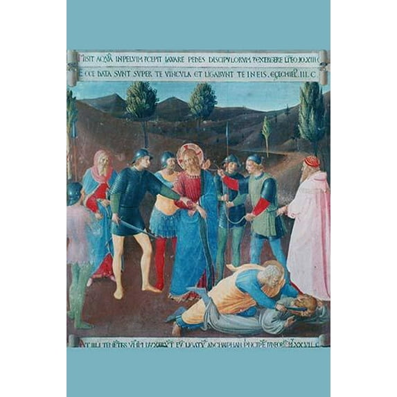 Capture of Christ by Angelico-Fine Art Canvas Print (20" x 30")