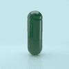 Colored Gelatin Capsules Size 000 Green/Green (Box of 50,000) - Green