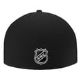 thumbnail image 4 of Men's Fanatics Black Los Angeles Kings Core Fitted Hat, 4 of 4