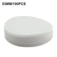 thumbnail image 4 of LEFU Coffee Filter Papers 100 Pcs 53mm Espresso Maker Accessories Powder Bowl Filters Replacement for Coffee Machines Raw Wood Pulp White, 4 of 8