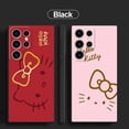 thumbnail image 4 of Funda de teléfono de Hello Kitty para Samsung Galaxy, carcasa de lujo de Color rosa y rojo, S23, S22, S21 Ultra, S20 FE, S10, S10E, Note 20, 10 Plus, 4 of 5