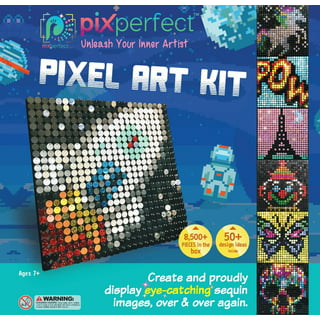 2400 Pieces Fuse Beads Pixel Art Project 5mm 3D