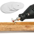 thumbnail image 2 of Ensemble de 11 Pcs Mini Lame de Scie Circulaire Disque de Coupe en Acier Inoxydable Roue de Coupe en Bois pour Outil Rotatif Outil Électrique, 2 of 6