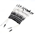 thumbnail image 4 of Sombro de Plumas Indio de Jefe Negro, Accesorios Divertidos para Fiestas infantiles, dramas, festivales, juegos con materiales seguros, 4 of 7