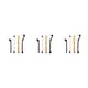 thumbnail image 1 of Monstrate Juego de cepillos para máquina de café, cepillos para residuos de polvo con mango de plástico, herramientas de limpieza, accesorios, 4 piezas, Type1 NO1 Monstrate CBP308444, 1 of 6