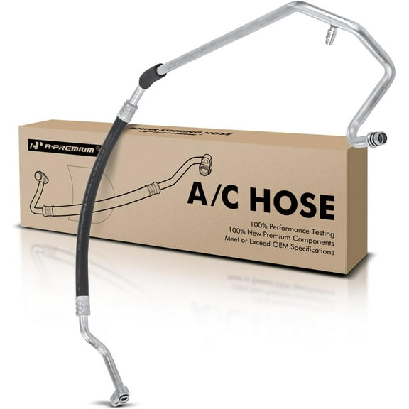A-Premium A/C Suction Line Hose Assembly Compatible with Toyota Camry 2002-2006, L4 2.4L, Compressor to Evap