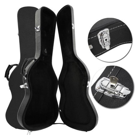 guitar electric hard shell case glarry surface portable flat st cases walmart dialog displays option button additional opens zoom