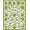Green, Pattern 12, variant on ODIKA 4'x6' Machine Washable Non-Slip Area Rug, Floral Blossom Rhapsody High Traffic Rug, Pink, 200023