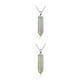 thumbnail image 2 of Abalorio de columna hexagonal Qarigey colgantes de Cristal coloridos llaveros decoraciones, 2 of 6