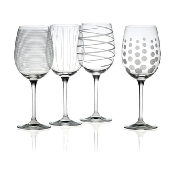 Juego de 4 copas de vino blanco Mikasa Cheers, 470 ml