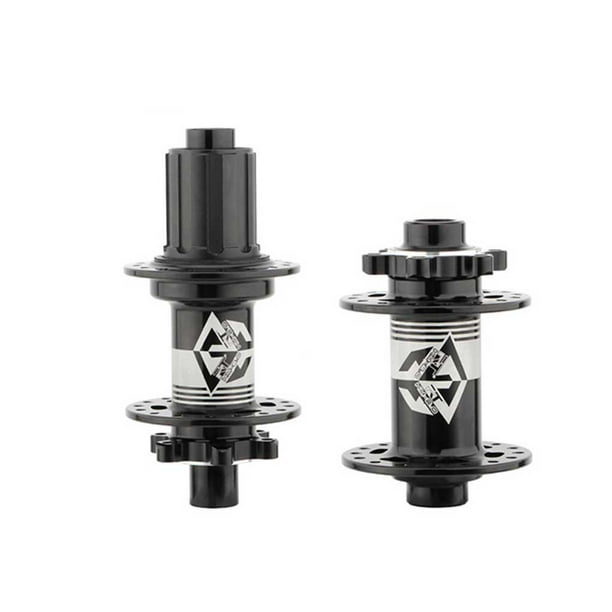 Greeniant 1 par de cubo de rueda trasera delantera de repuesto para bicicleta de montaña, rodamiento de 32 agujeros, cubo libre de 100/142mm, piezas de Ciclismo Negro Greeniant OD027827-01