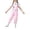 Pink, variant on Kids Rain Bib Pants Proof Suspender Trousers Rain Suit Waterproof One-Pieces Coverall Cartoon Child Rain Pants And Rain Boots Combined For Water Wading Jumpsuits