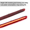 thumbnail image 2 of Rear Third Brake Light LED Red Replacement for Mercedes Benz C Class W203 4 Door 2000-2007, 2 of 5
