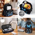 thumbnail image 5 of Yuyamidu Blue Butterfly Backpack for Girls 6-8 8-10 10-12 Kids School Bag Set 4Pcs Elementary Bookbag with Lunch Tote Water Bottle Pouch Pencil Case Back to School Daypack, 5 of 7