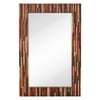Majestic Oversized Colorful Mixed Media Wall Mirror