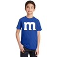 thumbnail image 1 of M Halloween Team Costume Funny Party Youth T-shirt, Youth L, Royal, 1 of 2