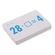thumbnail image 5 of Conjunto de 36 tarjetas didácticas de matemáticas y aritmética para niños. Juego de juegos educativos. División, 5 of 7