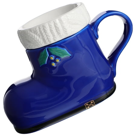 

Christmas Coffee Mug Boot Shaped Water Cup Decorative Water Mug Water Accessory