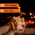thumbnail image 3 of Zorestar Fire Starters XXL 400 pc - Eco firelighters for Indoor and Outdoor Use, Compatible with Solo Stove, Green Egg and Other Grills and BBQs - Box of Waterproof Firestarters, 3 of 7