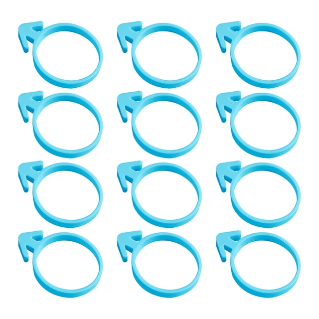 Small Tool Bag 12 Bag Ties, Sealing Rings, Fixing Rings, Binding Rings, Tools