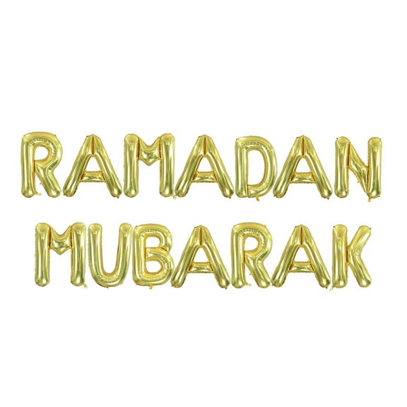 Ramadan Mubarak Balloon Banner
